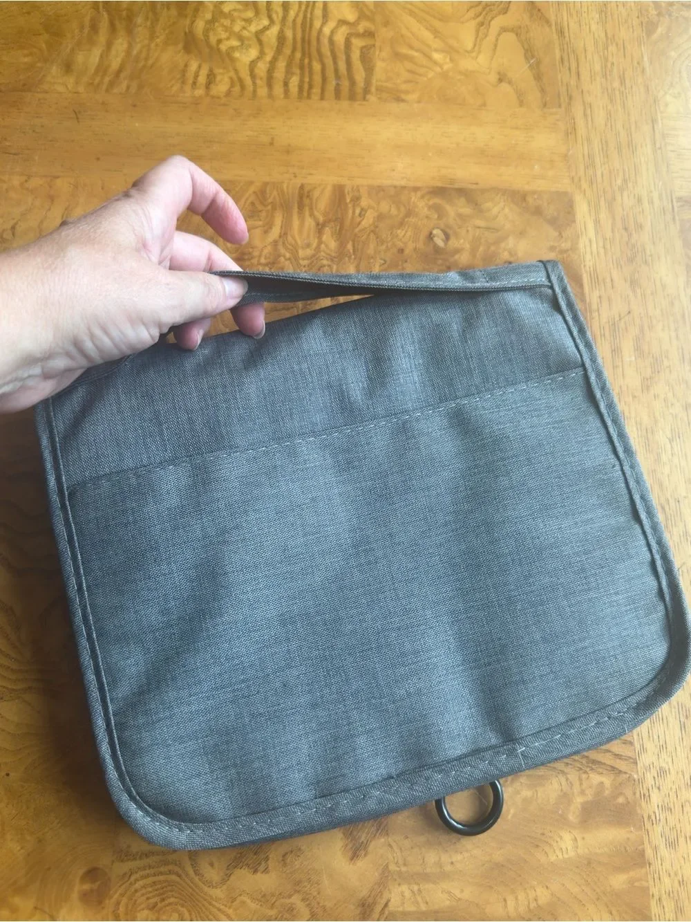 NWT Hanging Jewelry Organizer Travel Storage Roll Black